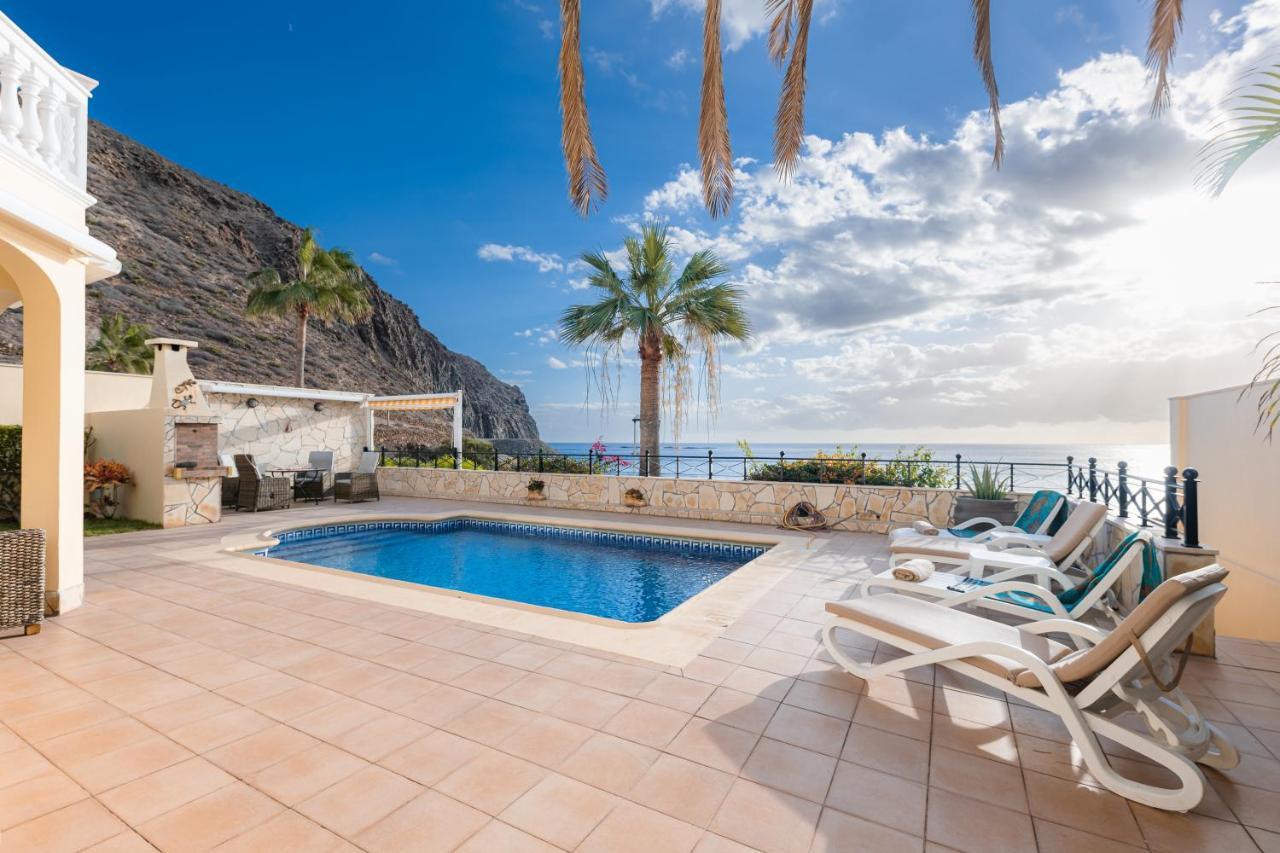 Villa Faya On The First Ocean Line With New Heated Pool Los Cristianos  Exterior photo